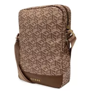   Guess GCube Stripe GUTB10HGCFSEW 10" tablet táska, barna