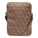Guess GCube Stripe GUTB10HGCFSEW 10" tablet táska, barna