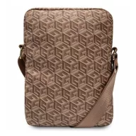   Guess GCube Stripe GUTB10HGCFSEW 10" tablet táska, barna