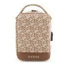 Guess GCube Stripe GUHBHGCFSEW rendszerező táska, barna