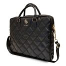 Guess Quilted 4G GUCB15ZPSQSSGK 16" tablet táska, fekete