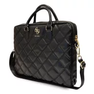   Guess Quilted 4G GUCB15ZPSQSSGK 16" tablet táska, fekete