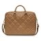 Guess Quilted 4G GUCB15ZPSQSSGW 16" tablet táska, barna