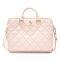 Guess Quilted 4G GUCB15ZPSQSSGP 16" tablet táska, rózsaszín