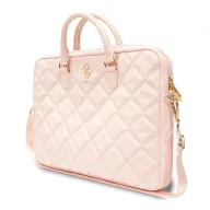   Guess Quilted 4G GUCB15ZPSQSSGP 16" tablet táska, rózsaszín