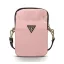 Guess Nylon Triangle Logo GUPBNTMLLP kis táska, rózsaszín