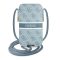 Guess 4G Stripe GUPHM4GDBL 6,1" telefontartó táska, kék