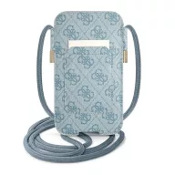   Guess 4G Stripe GUPHM4GDBL 6,1" telefontartó táska, kék