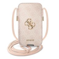   Guess 4G Big Metal Logo GUPHL4GMGPI 6,7" telefontartó táska, rózsaszín