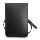 Guess Saffiano Triangle GUWBSATMBK kis táska, fekete