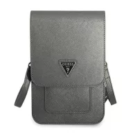 Guess Saffiano Triangle GUWBSATMGR kis táska, szürke