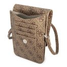 Guess 4G Triangle GUWBP4TMBR kis táska, barna