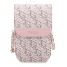 Guess GCube Stripe GUWBHGCFSEP kis táska, rózsaszín