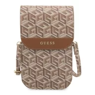 Guess GCube Stripe GUWBHGCFSEW kis táska, barna