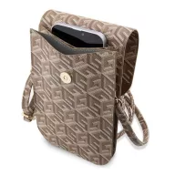 Guess GCube Stripe GUWBHGCFSEW kis táska, barna