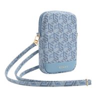 Guess Zip GCube Bottom Stripe GUWBZPGCSPGB kis táska, kék