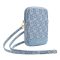 Guess Zip GCube Bottom Stripe GUWBZPGCSPGB kis táska, kék