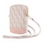 Guess Zip GCube Bottom Stripe GUWBZPGCSPGP kis táska, rózsaszín
