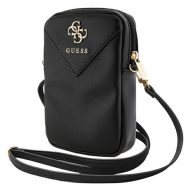 Guess Zip Triangle 4G GUWBZPGSTEGK kis táska, fekete