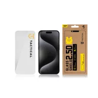   Tactical Glass Shield 2.5D Apple iPhone 15 Pro kijelzővédő üvegfólia, átlátszó