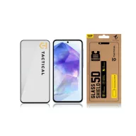   Tactical Glass Shield 5D Samsung Galaxy A55 5G kijelzővédő üvegfólia, fekete
