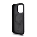 DKNY Liquid Silicone Arch Logo Apple iPhone 15 Pro Magsafe tok, fekete