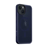   Tactical MagForce Hyperstealth Apple iPhone 14 Magsafe hátlap tok, áttetsző/sötétkék