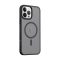 Tactical MagForce Hyperstealth Apple iPhone 13 Pro Max Magsafe hátlap tok, áttetsző/sötétszürke