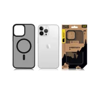   Tactical MagForce Hyperstealth Apple iPhone 13 Pro Max Magsafe hátlap tok, áttetsző/sötétszürke