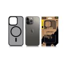 Tactical MagForce Hyperstealth Apple iPhone 13 Pro Magsafe hátlap tok, áttetsző/sötétszürke