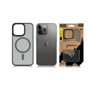   Tactical MagForce Hyperstealth Apple iPhone 13 Pro Magsafe hátlap tok, áttetsző/sötétszöld