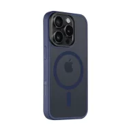  Tactical MagForce Hyperstealth Apple iPhone 15 Pro Magsafe hátlap tok, áttetsző/sötétkék