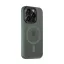 Tactical MagForce Hyperstealth Apple iPhone 15 Pro Magsafe hátlap tok, áttetsző/sötétszöld