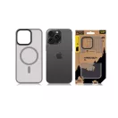 Tactical MagForce Hyperstealth Apple iPhone 15 Pro Max Magsafe hátlap tok, áttetsző/világosszürke