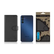   Tactical Field Notes Samsung Galaxy A15 5G flip/oldalra nyíló tok, fekete