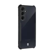   Tactical Quantum Stealth Samsung Galaxy A35 5G hátlap tok, átlátszó/fekete