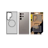   Tactical MagForce Hyperstealth Samsung Galaxy S24 Ultra hátlap tok, áttetsző/világosszürke