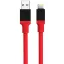 Tactical Fat Man USB / Lightning töltő- és adatkábel, 1m, piros