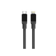   Tactical Fat Man USB-C / Lightning töltő- és adatkábel, 1m, szürke