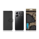 Tactical Field Notes Xiaomi Redmi Note 13 5G flip/oldalra nyíló tok, fekete