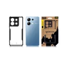 Tactical Quantum Stealth Xiaomi Redmi Note 13 5G Clear/ hátlap tok, fekete