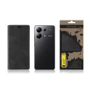 Tactical Xproof Xiaomi Redmi Note 13 4G flip/oldalra nyíló tok, fekete