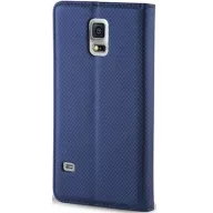   Motorola Moto G9 / G9 Play / E7 Plus, Oldalra nyíló tok, stand, Smart Magnet, sötétkék