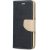 Xiaomi Redmi 9A / 9AT / 9i, Oldalra nyíló tok, stand, Fancy Book, fekete/arany