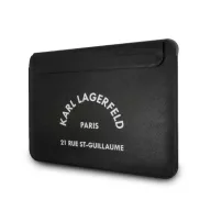   Karl Lagerfeld Sleeve Saffiano RSG KLCS133RSGSFBK 13" laptop tok, fekete