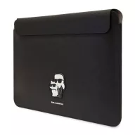   Karl Lagerfeld Sleeve Saffiano Karl&Choupette KLCS14SAKCPMK 14" laptop tok, fekete