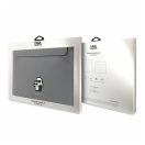 Karl Lagerfeld Sleeve Saffiano Karl&Choupette KLCS16SAKCPMG 16" laptop tok, ezüst