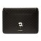 Karl Lagerfeld Sleeve Saffiano Monogram Ikonik KLCS14SAKHPKK 14" laptop tok, fekete