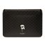Karl Lagerfeld Sleeve Saffiano Monogram Ikonik KLCS14SAKHPKK 14" laptop tok, fekete
