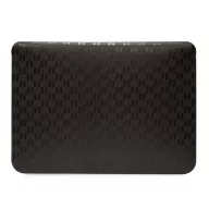   Karl Lagerfeld Sleeve Saffiano Monogram Ikonik KLCS14SAKHPKK 14" laptop tok, fekete